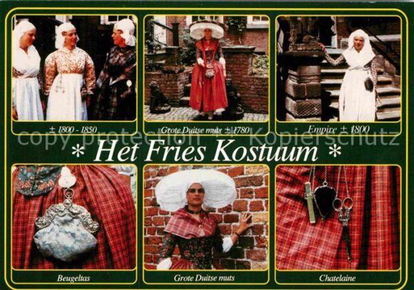 Trachten Holland Fries Kostuum Empire Beugeltas Chatelai