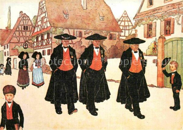 Hansi Quand les Anciens se promenent