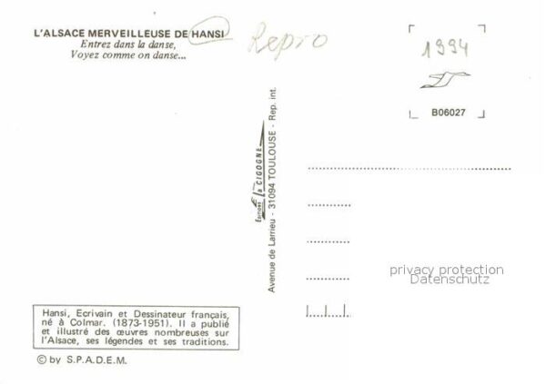 Hansi Entrez dans la danse Guemar – Bild 2