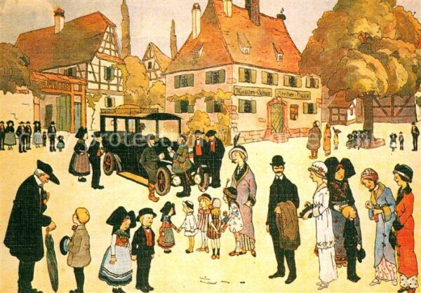 Hansi Visite d_un village en Alsace