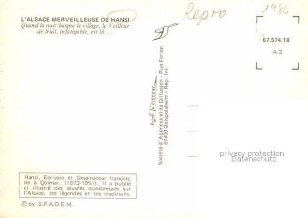 Hansi Quand la nuit baigne le village – Bild 2