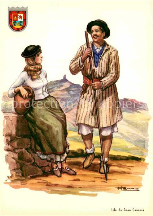 Trachten Spanien Isla de Gran Canaria