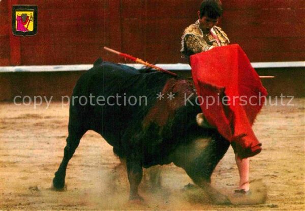 Stierkampf Corrida de Toros El Cordobes Pase de Pe