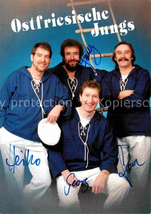 Saenger Band Ostfriesische Jungs Autogramme