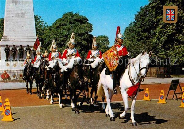 Leibgarde Wache Life Guards Parade London