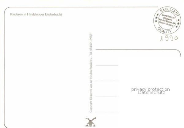 Trachten Holland Hindeloopen Kinder – Bild 2