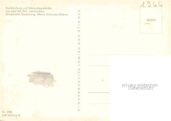 Mode Festkleidung und Schmuckgewänder XII./X – Bild 2