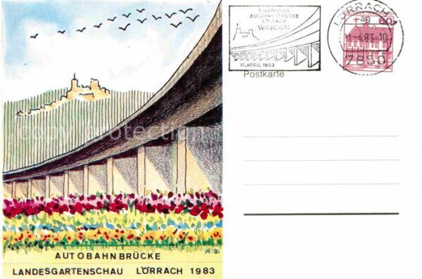 Landesgartenschau Lörrach Autobahnbrücke
