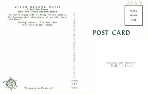 Florida US-State Grand Bahama Hotel Grand Bahama Island – Bild 2