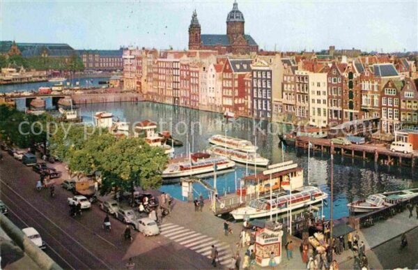 Amsterdam Niederlande Reederij Plas Hafen