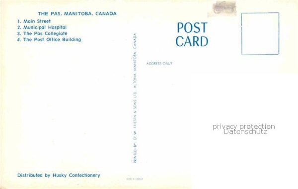 Manitoba Main Street Municipal Hospital Pas Coll – Bild 2