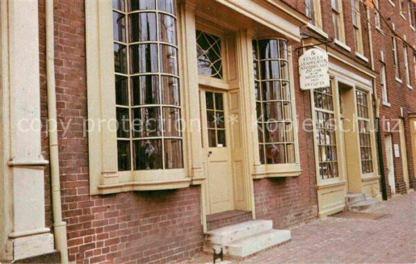 Alexandria Virginia Stabler Leadbeater Apothecary Shop