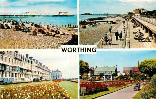 Worthing West Sussex Beach and Promenade Heene Terrace Dento
