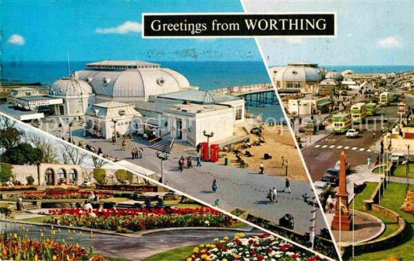 Worthing West Sussex Teilansichten