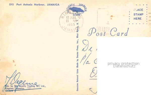 Kingston Jamaica Port Antonio Harbour – Bild 2