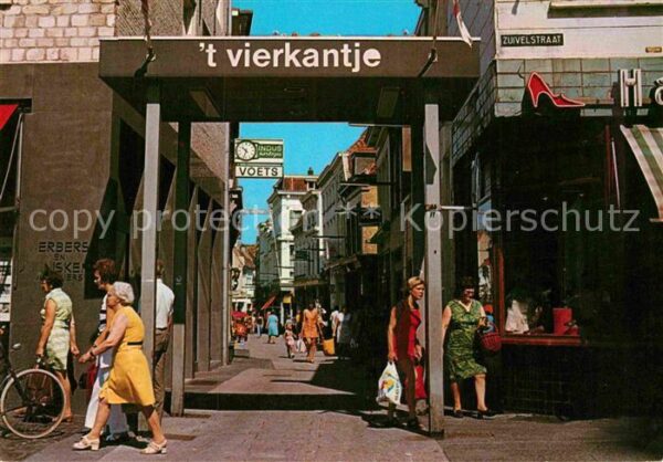 Bergen op Zoom Winkelcentrum t vierkantje