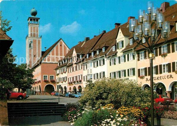 Freudenstadt Marktplatz mit Rathaus
