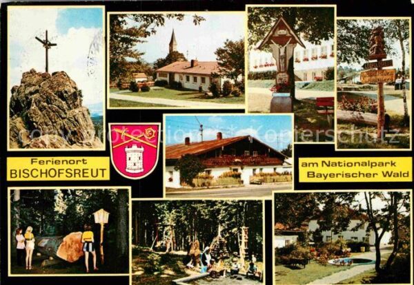 Bischofsreut Haidmuehle Gipfelkreuz Kirche Bildstock Nationalpa