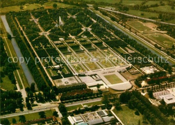 Herrenhausen Hannover Grosser Garten Fliegeraufnahme