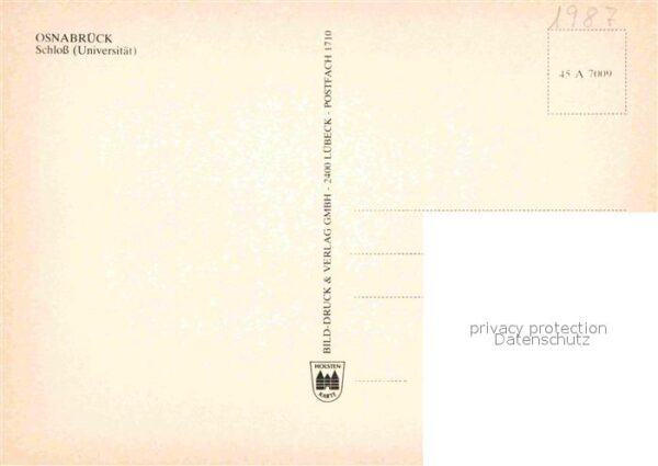 Osnabrueck Schloss Universität – Bild 2
