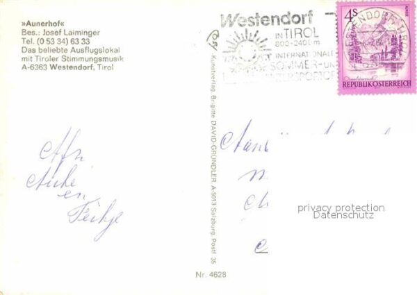Westendorf Tirol Aunerhof Jausenstation Musiker Pferdeku – Bild 2