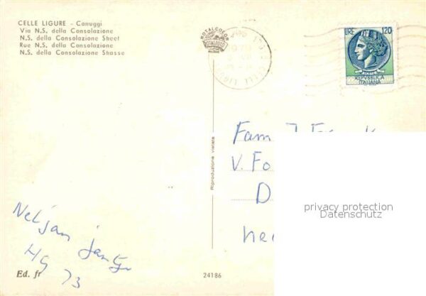 Celle Ligure Via NS della Consolazione – Bild 2