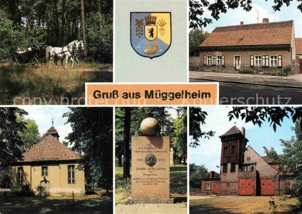 Mueggelheim Berlin Kutschfahrt Altes Bauernhaus Dorfkirche