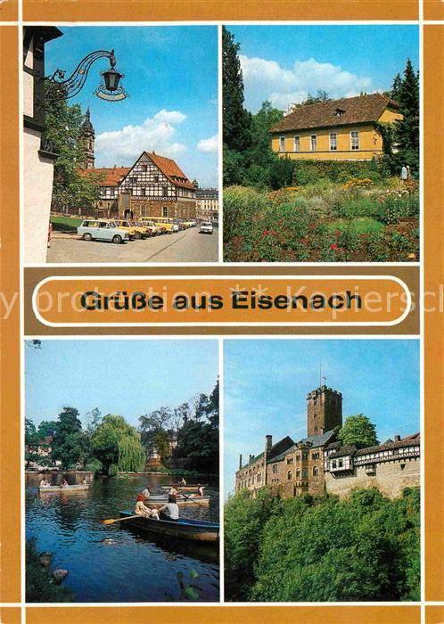 Eisenach Thueringen Residenzhaus Lutherplatz Kartausgarten