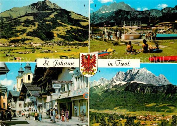 St Johann Tirol Panorama Kitzbüheler Horn Schwimmbad Sp