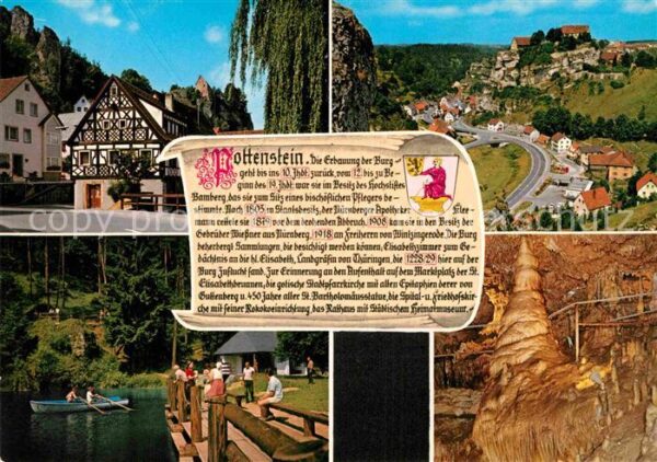 Pottenstein Oberfranken Fränkische Schweiz Teilansichten