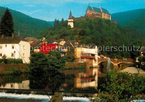 Vianden Chateau Hockelstour et Pont de l'Our