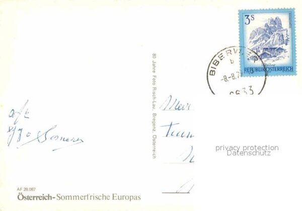 Biberwier Tirol Panorama Kirche Teilansicht Edelweiss – Bild 2