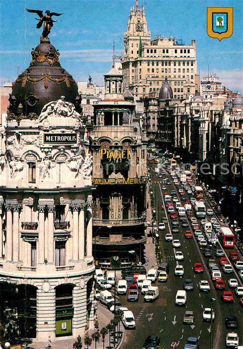 Madrid Spain Teilansicht