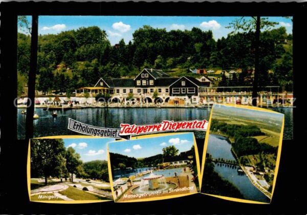 Leichlingen Rheinland Talsperre Diepental Minigolfplatz Massa