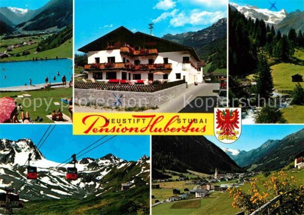 Neustift Stubaital Tirol Pension Hubertus Schwimmbad Seilbahn Pa