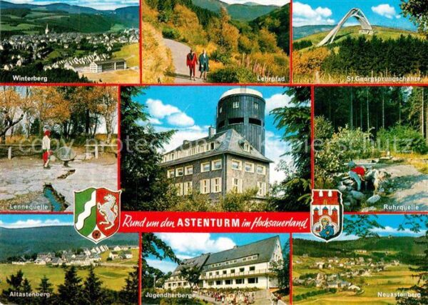 Astenturm Hochsauerland Winterberg Lehrpfad St Georgsprungschan