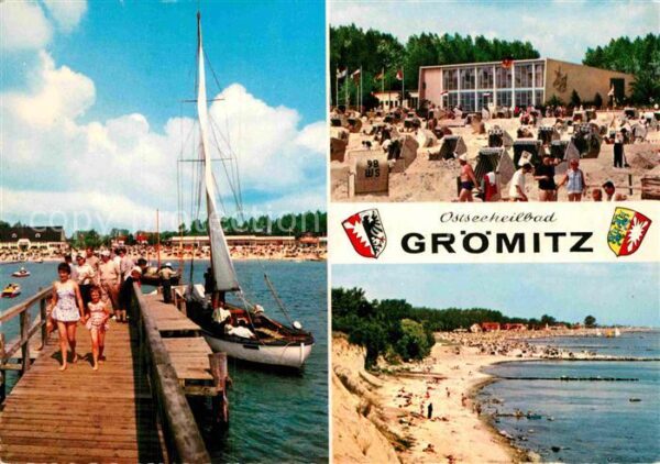 Groemitz Ostseebad Seebrücke Halle Strand