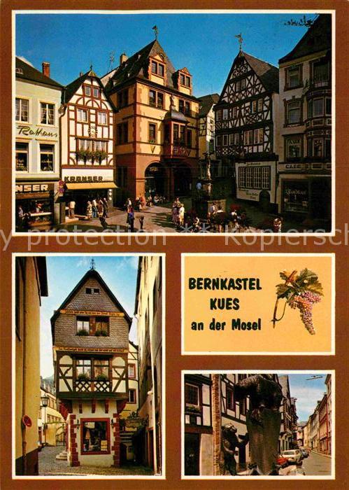 Bernkastel-Kues Rathaus Fachwerkhäuser