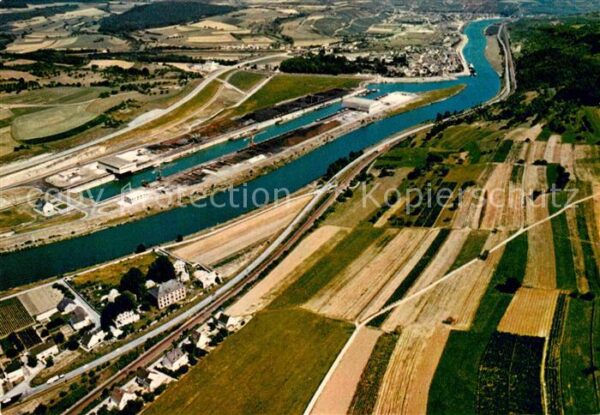 Mertert Mosel Vue aerienne Le Port