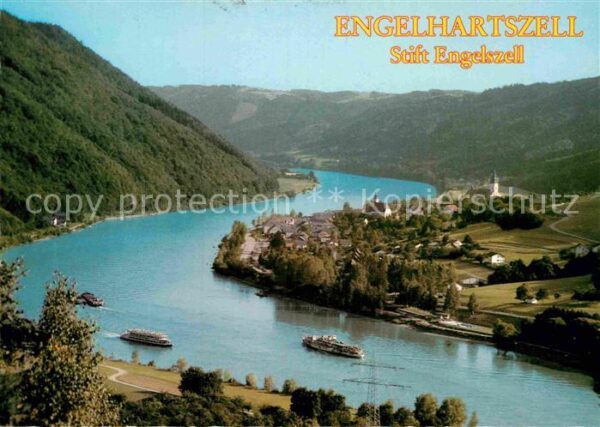 Engelhartszell Donau Oberoesterreich Stift Engelszell mit Trappistenkloster