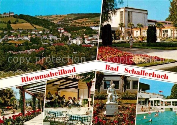 Bad Schallerbach Kurhaus Wandelgang Kurmusik Brunnenfigu