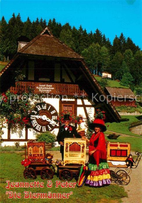 Schoenwald Schwarzwald Drehorgelspieler