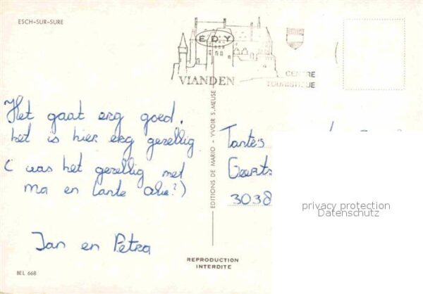 Esch-sur-Sure Vue d_ensemble aux bords de la riviere – Bild 2