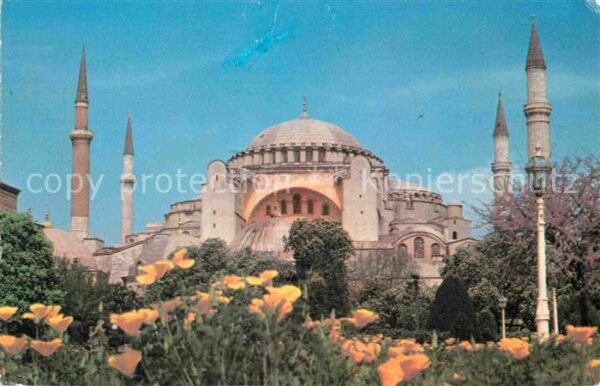 Istanbul Constantinopel Aya Sofya Müzesi