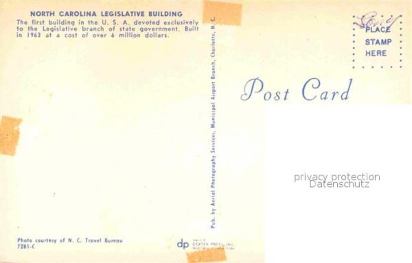 North Carolina US-State Legislative Building – Bild 2