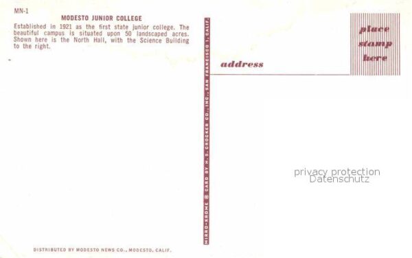 Modesto California Junior College – Bild 2