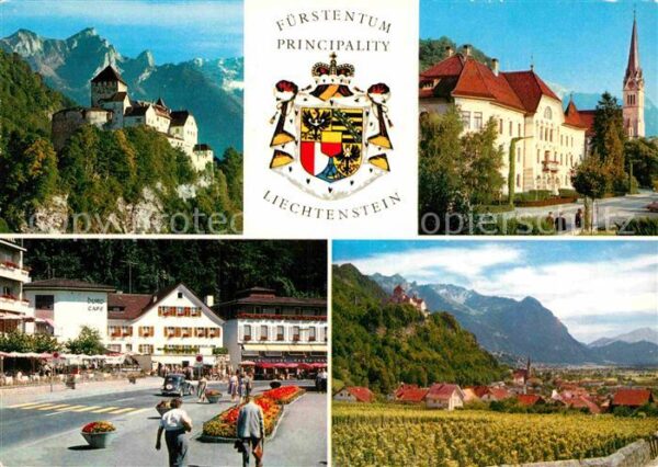 Liechtenstein  Fürstentum Schloß