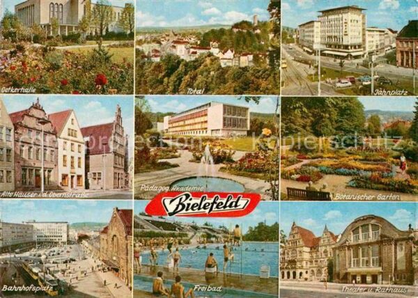 Bielefeld Jahnplatz Oetkerhalle Obernstrasse Bahn