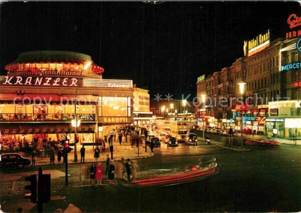 Berlin Cafe Kranzler am Kurfürstendamm bei Nac