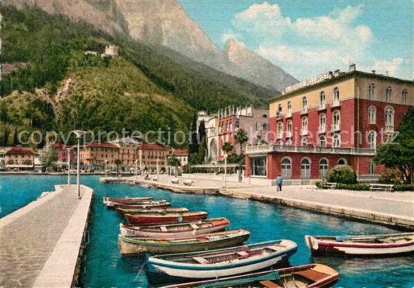 Riva del Garda Hafenpartie